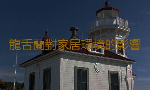 龍舌蘭對家居環境的影響